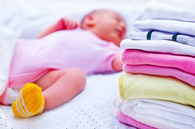 Washing Baby Clothes