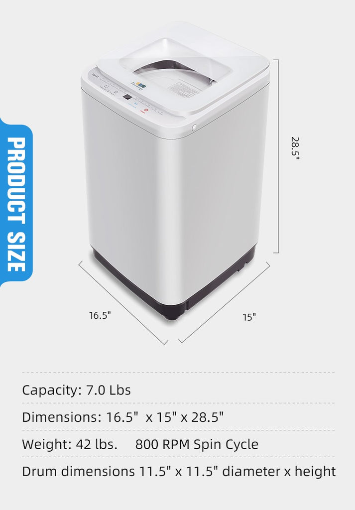 Home.Co- Foldable Mini Washing Machine – Bagallery