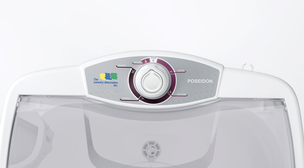 Poseidon Portable Washer with Real Agitator & Unique Foldup Design