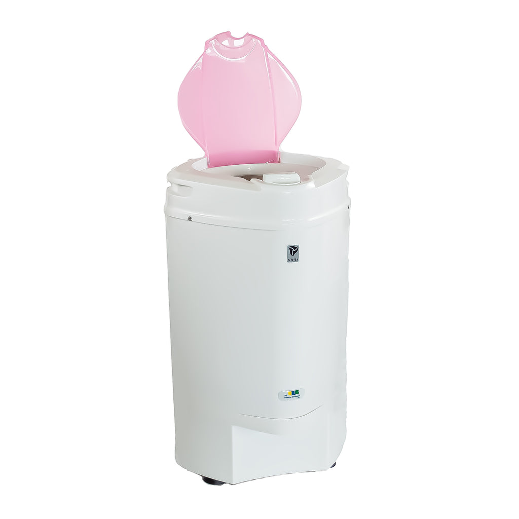 Ninja 3200 RPM Portable Centrifugal Spin Dryer with High Tech Suspension System (Rose)